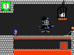 Sonic VS Jevil