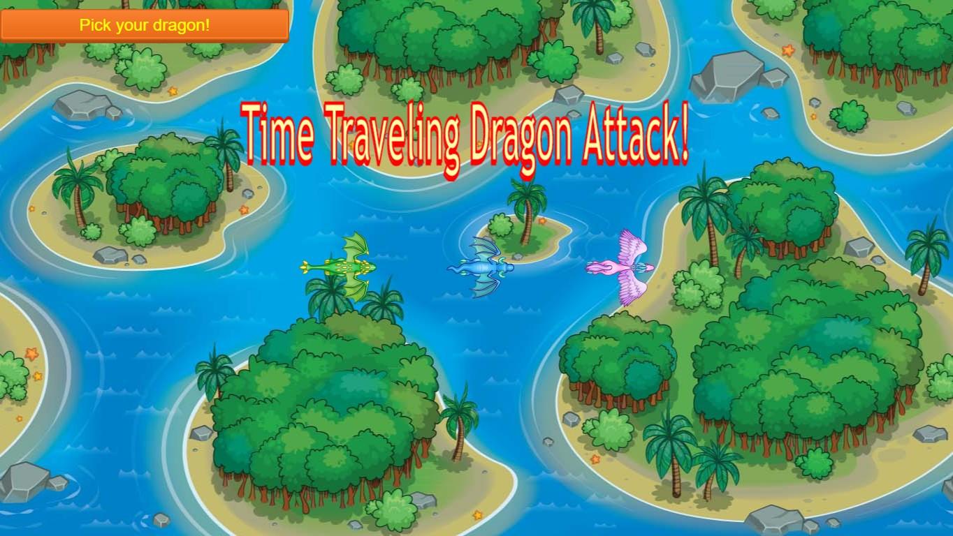 Time Travelling Dragon Attack!