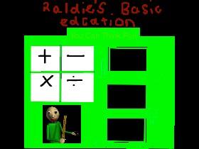 Baldi’s Basics In Education