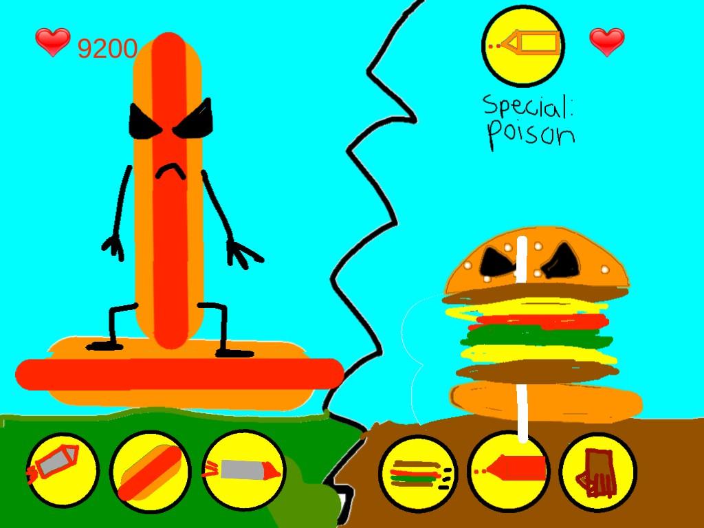 hotdog vs Hamburger 1
