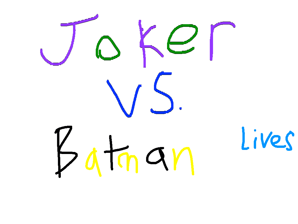 Batman VS Joker - Yenilirsen malsın.
