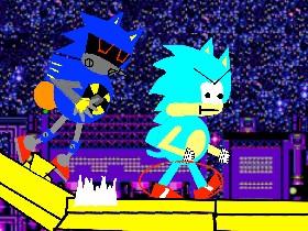 Sonic Vs Metal animation