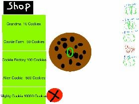 hacked cookie clicker 10000000 cookies evrey time