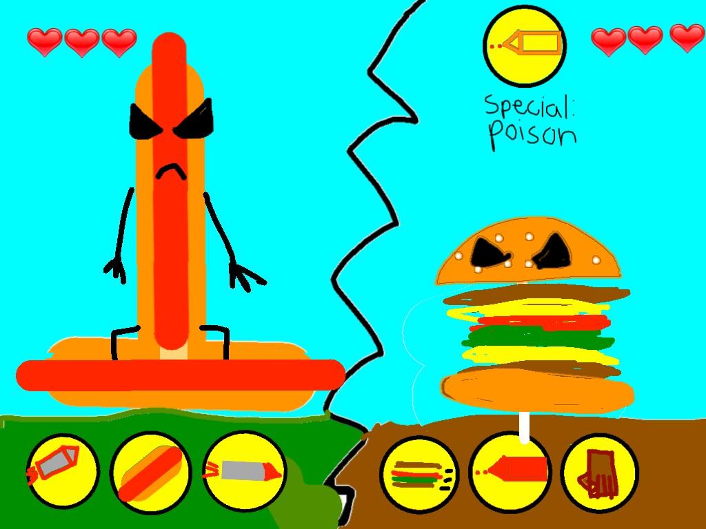 hotdog vs Hamburger 1