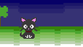 pixel cat
