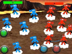 Speedy Sky Ninja Battle 
