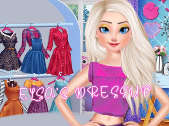 Elsa's Dress Up