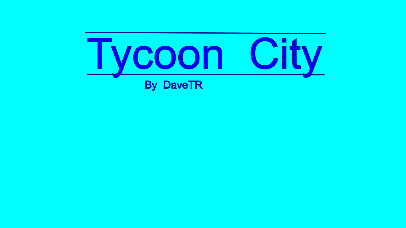 Tycoon City Beta
