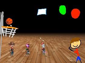 Bob and freinds play basketball  1