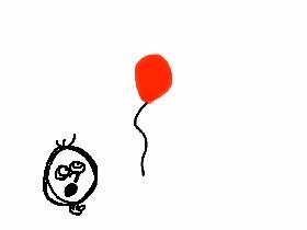 Baby’s Balloon floats away