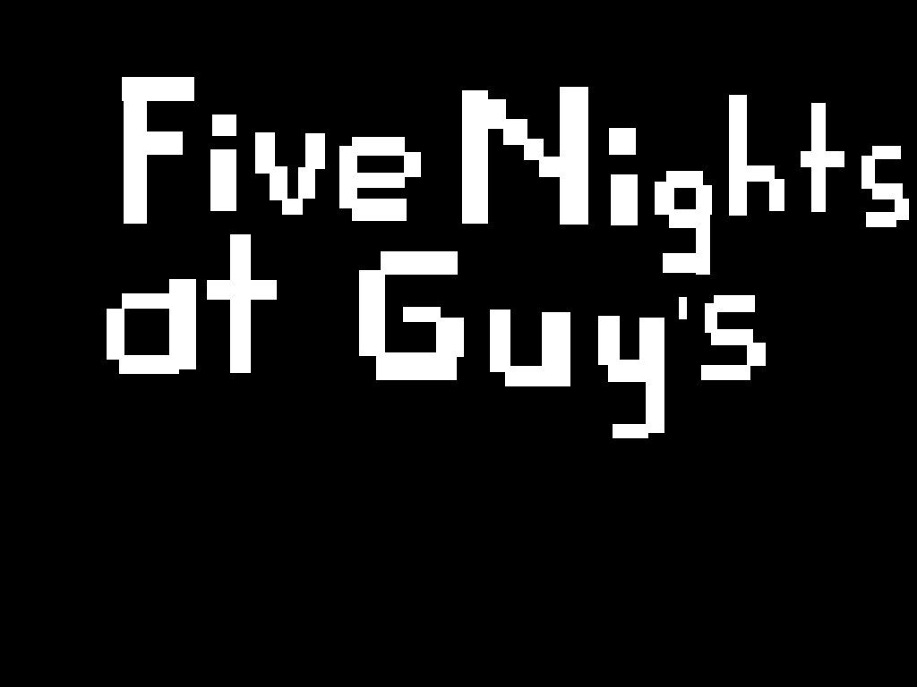 Five Nights at Guy’s Menu