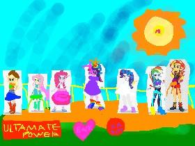 My Little Pony Equestria Girls Wardrobe Changer and  Magic Backround 3