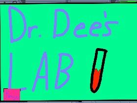 Dr. Dee&#039;s Lab (new potion)