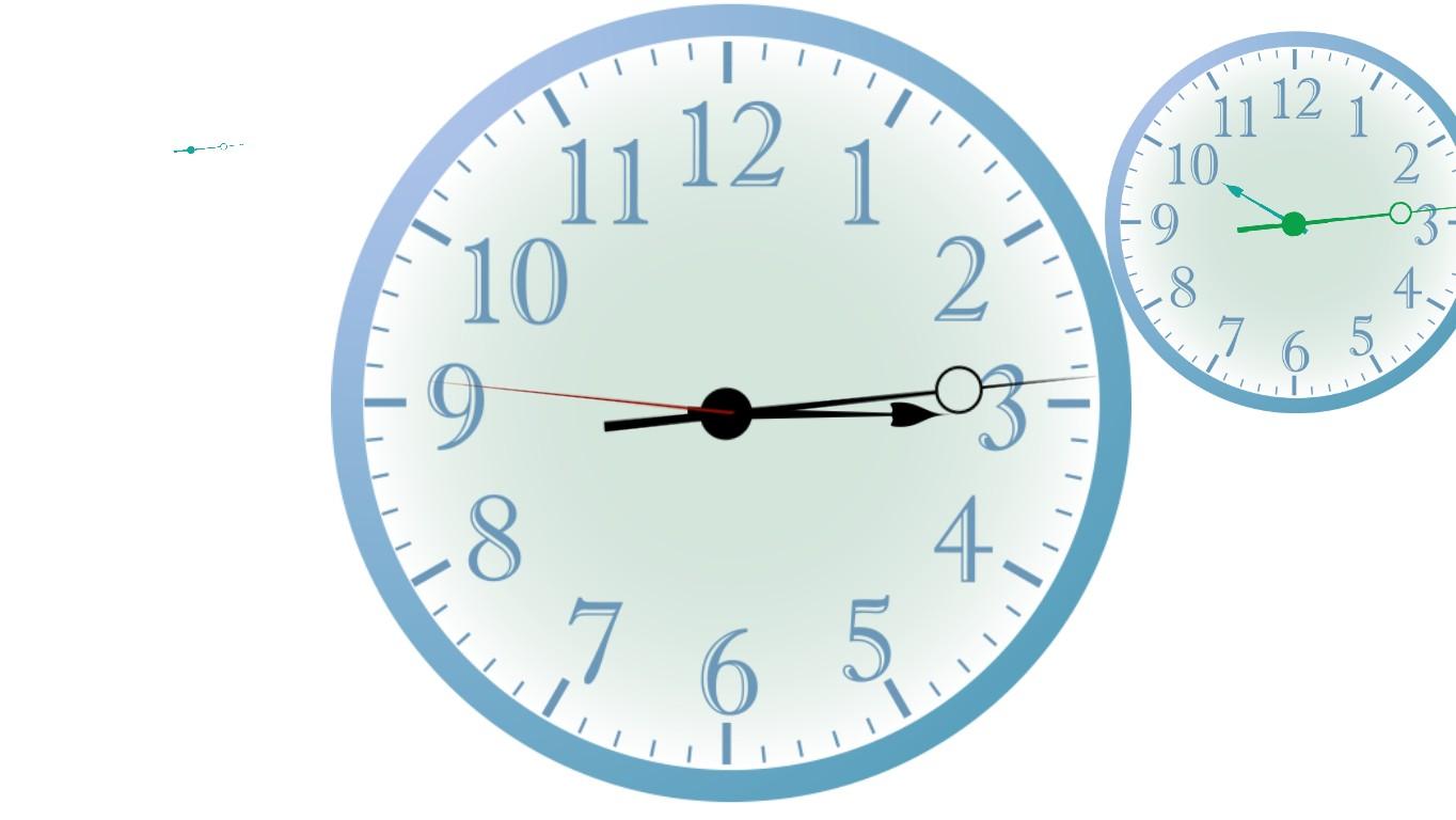 Analog Clock 1 1v