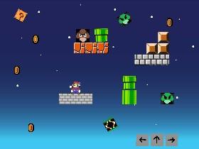 Mario in space