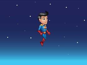 flying superman!