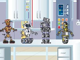 robot dance party!
