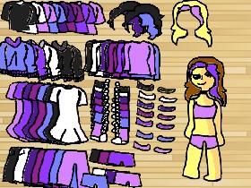 purple dressup by Emma sager 1