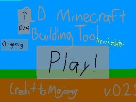 2D Minecraft Building Tool 2