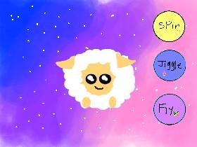 Cute pet sheep
