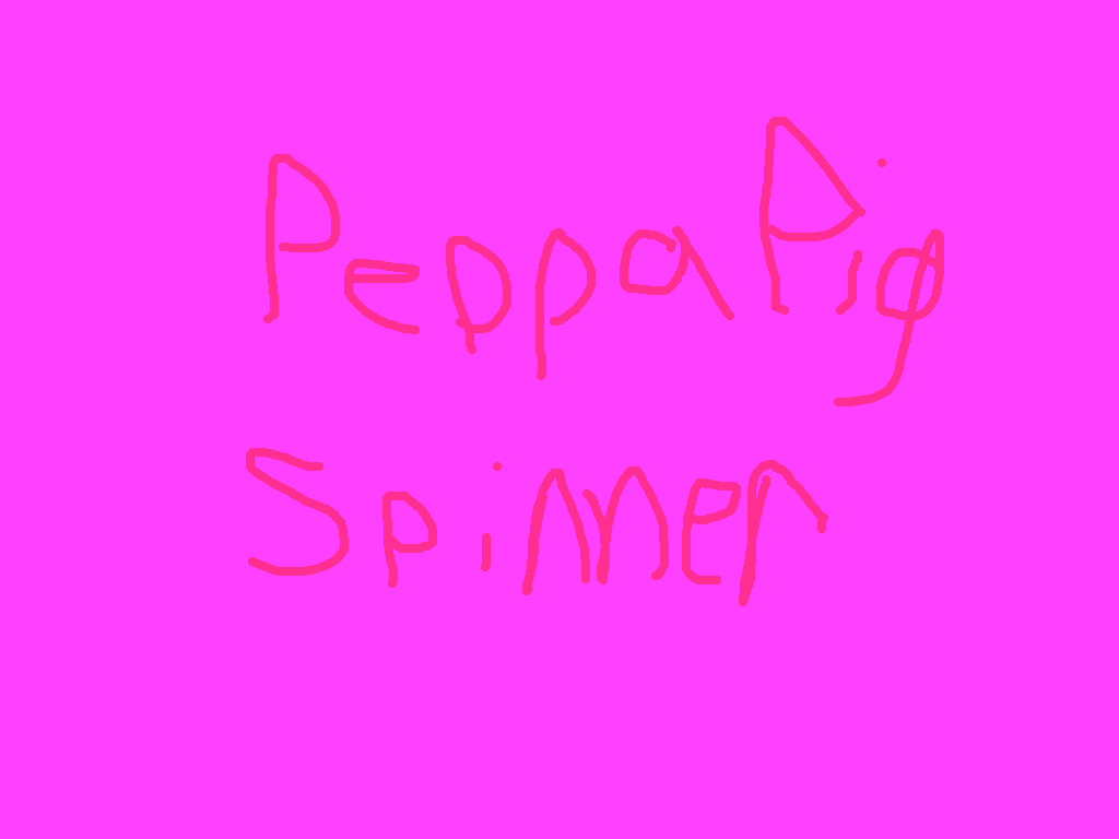 Peppa Pig Spinner
