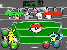 pikachu vs squirtle