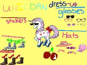 Unicorn Dress-Up! 5 1 1