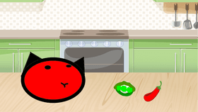 Pet Simulator Cat+Hot Pepper&Pea
