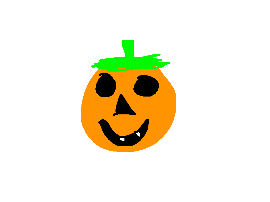 how to draw a pumpkine