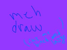 this is how i draw now