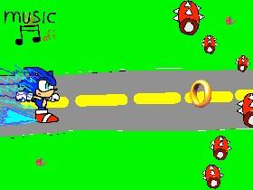 Sonic dash (still in progress)