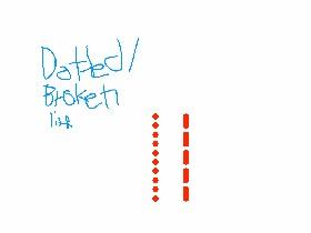 Dotted/Broken line