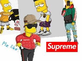 Supreme Bart Simpson 1