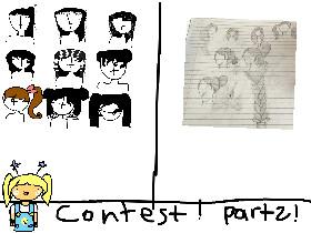 Drawing Contest w/ Sis 2!