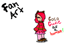 Fan art for Cococutie-Coco as a human