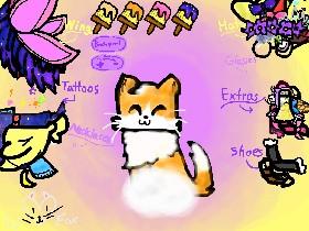 dressup a cat (not my drawings or work give credit to the oringinal creater thank you)