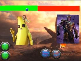 Peely VS Thanos! 1 1
