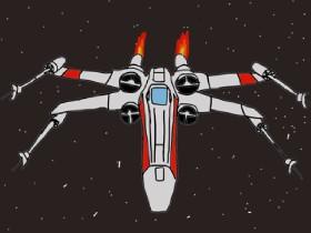 Flying X-wing