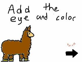 How to draw a llama 1