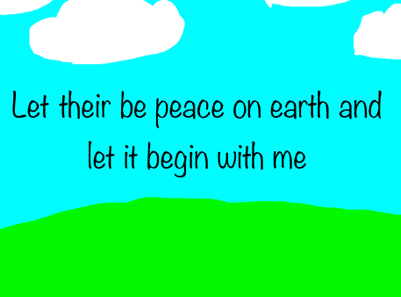 let their be peace on erth part 1