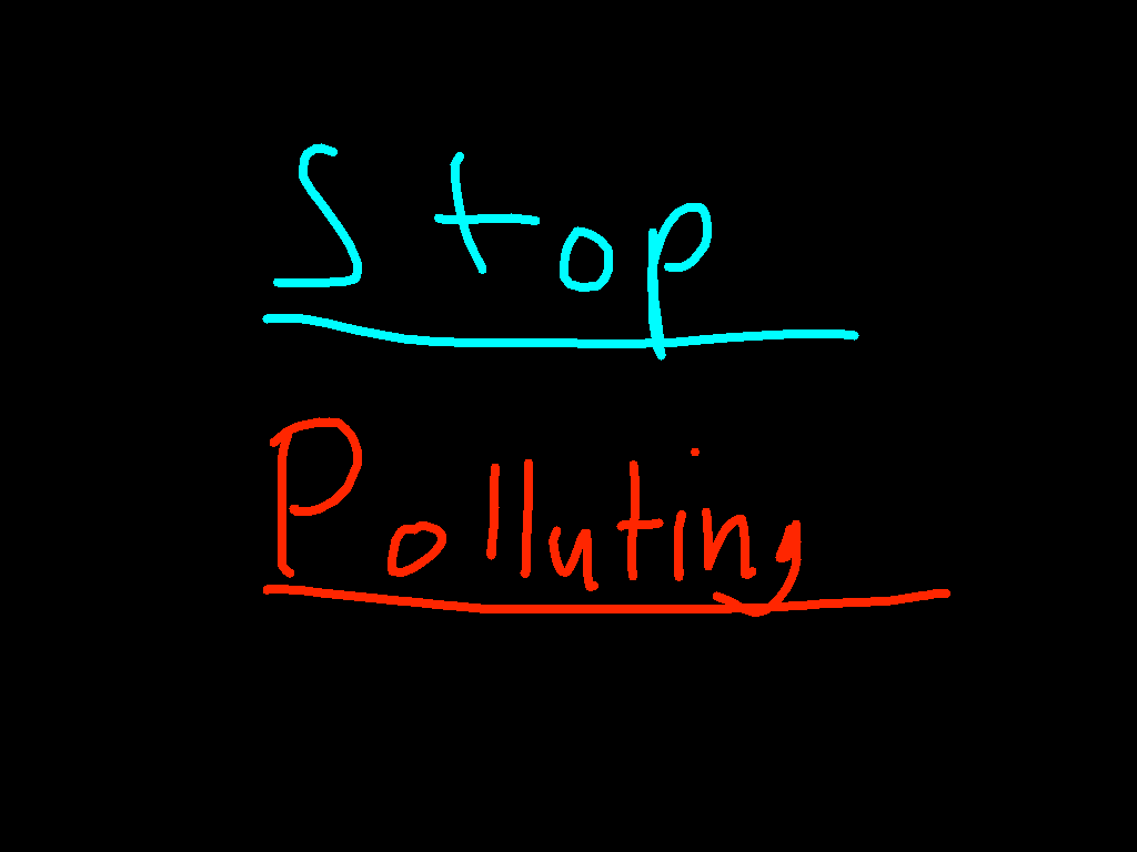 Mission! Stop Polluting!