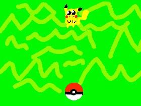 Capture Pikachu! (slo-mo included) 1