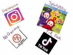 Telly tubby tick-tock no germs Instagram wish Peppa Pig