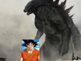 Goku reacts to Godzilla vs M.U.T.O 1