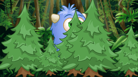 Codey in the forest