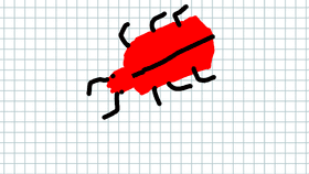 beetle sim up arrow to turn w to walk and click the bug