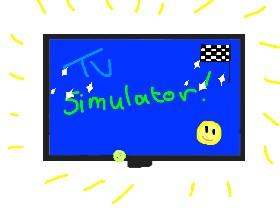 TV simulator