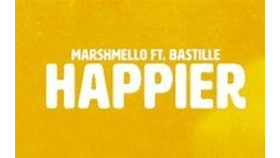 MARSHMELLO FT. BASTILLE HAPPIER