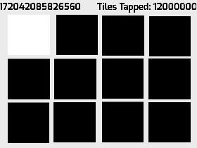 tapping tiles infinite points