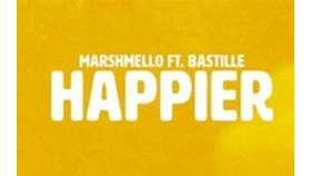 MARSHMELLO FT. BASTILLE HAPPIER